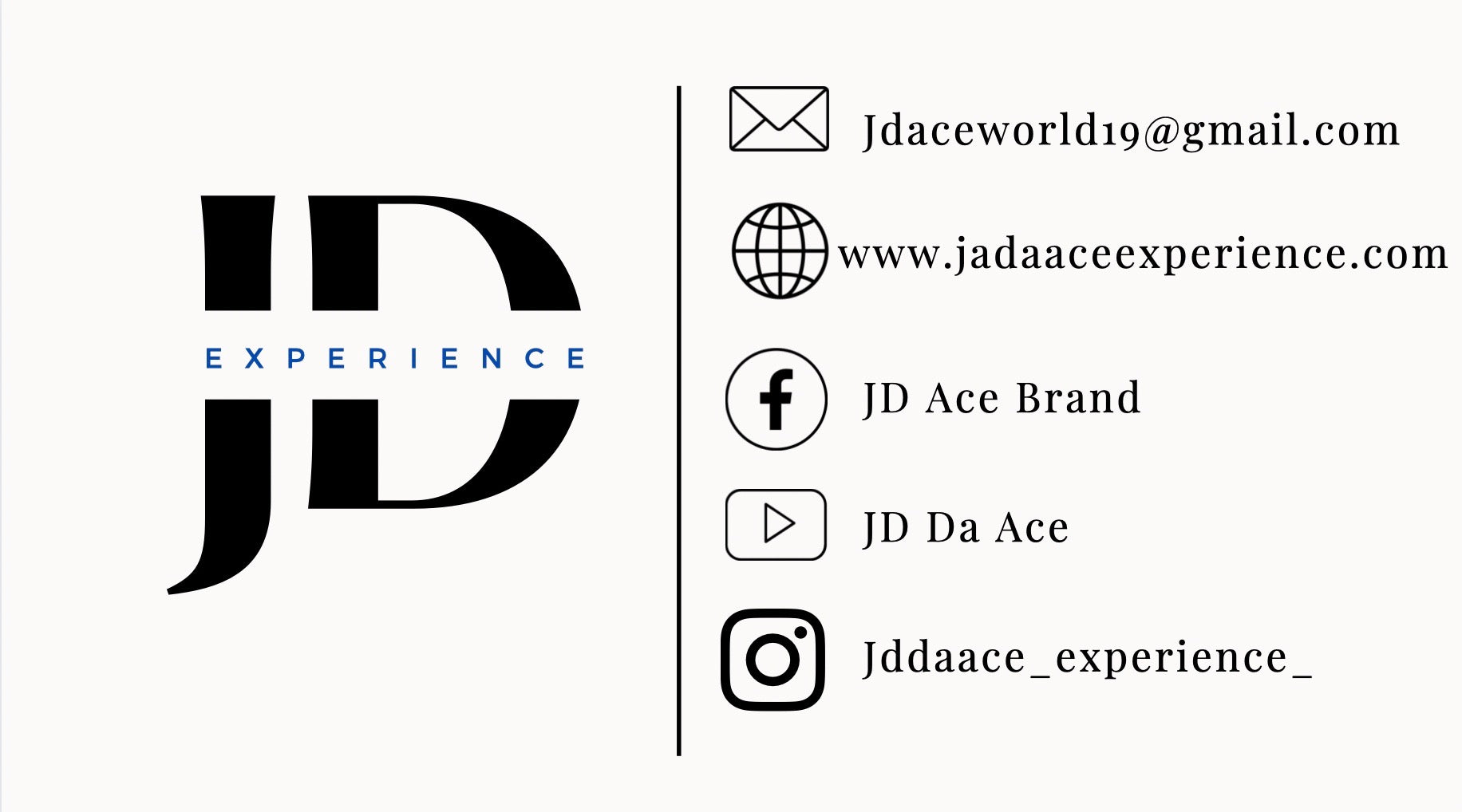 JD DA ACE Experience 